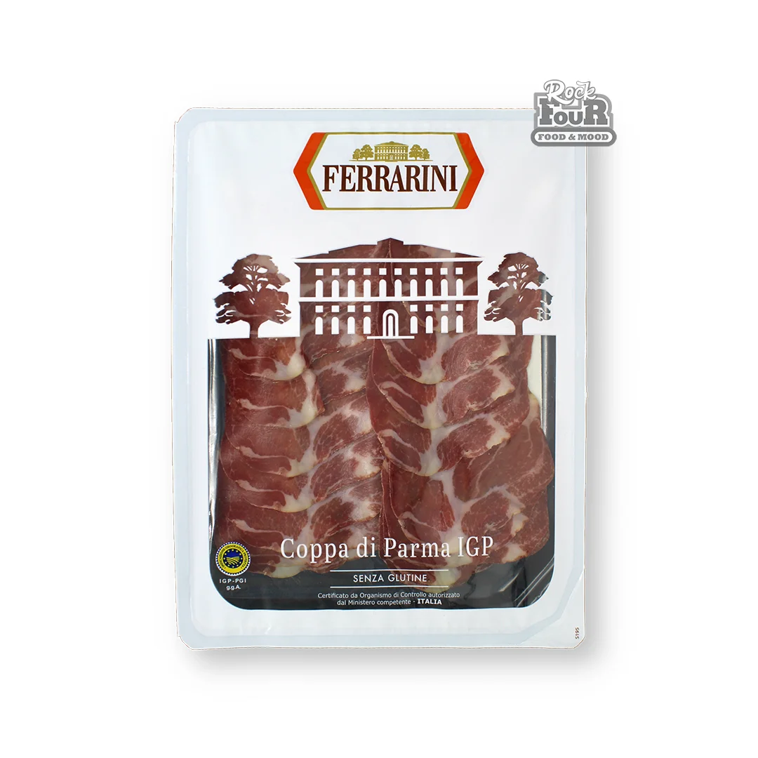 Խոզապուխտ «Ferrarini Coppa di Parma IGP» առանց գլյուտենի 90գ